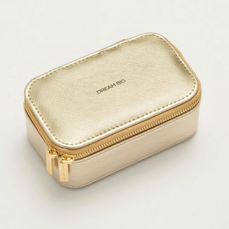 Estella Bartlett Gold Mini Jewellery Box Dream Big - Personalised