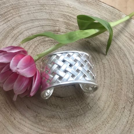Hultquist Jewellery Chunky Silver Open Cuff Bracelet