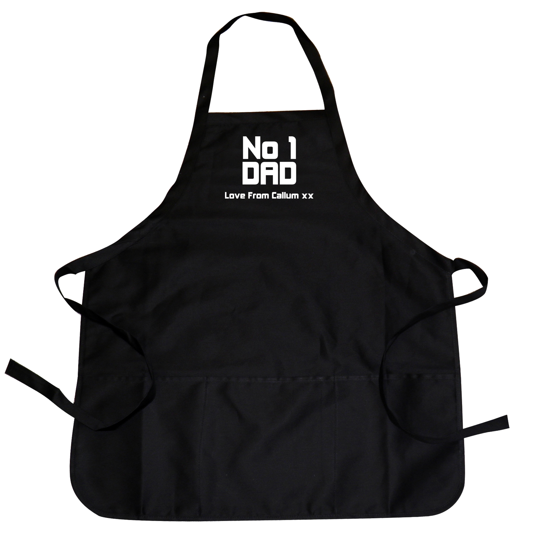 Personalised No1 Dad Apron P0210A81