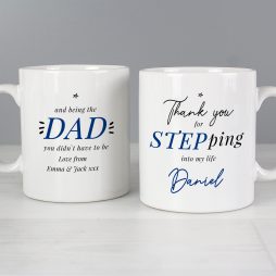 Personalised Step Dad Mug P0805J69