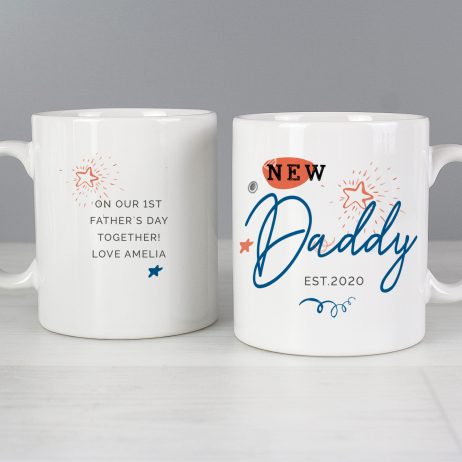 Personalised New Dad Mug