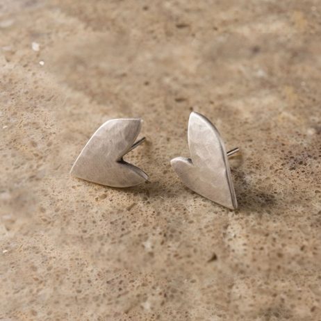 Danon Jewellery Silver True Love Stud Earrings