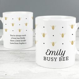Personalised Bumble Bee Mug