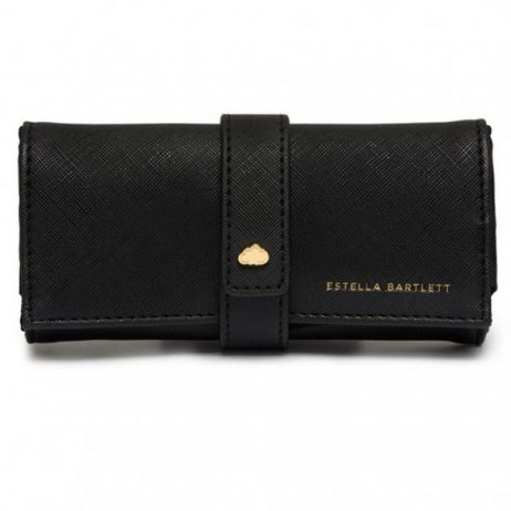 Estella Bartlett Black Mini Jewellery Roll Treasure Me