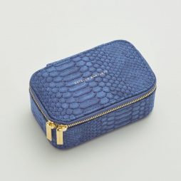 Estella Bartlett Navy Snake Print Mini Jewellery