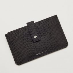 Estella Bartlett Black Snake Effect Travel Document Wallet