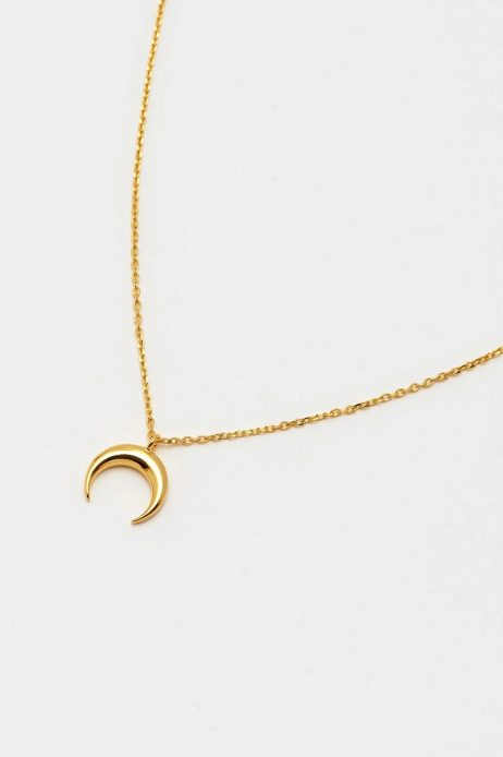 Estella Bartlett Mini Horn Gold Plated Necklace
