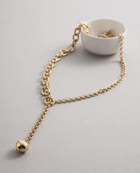 Danon Jewellery Kythira Tie Necklace Gold