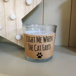 Light Me When The Cat Farts Scented Candle