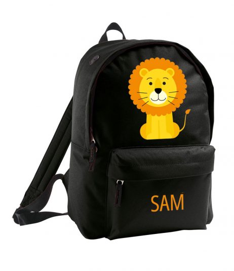 Personalised Children's Lion Backpack