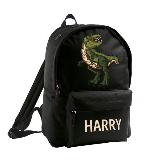 Personalised Child's Dinosaur Backpack