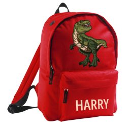 Personalised Child's Dinosaur Backpack with Name Personalised Child's Dinosaur Backpack with Name