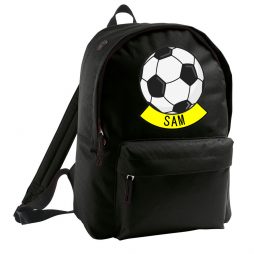 Personalised Children's Football Backpack