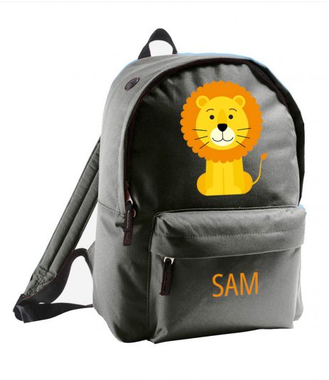 Personalised Children's Lion Backpack