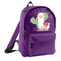 Personalised Kids Lama Backpack