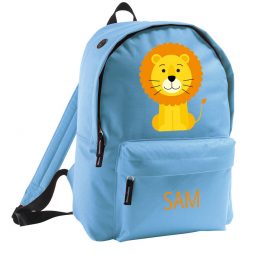 Personalised Children's Lion Backpack