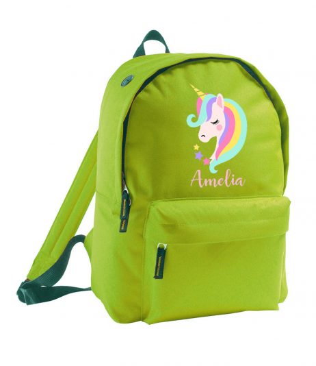 Personalised Child's Unicorn Backpack