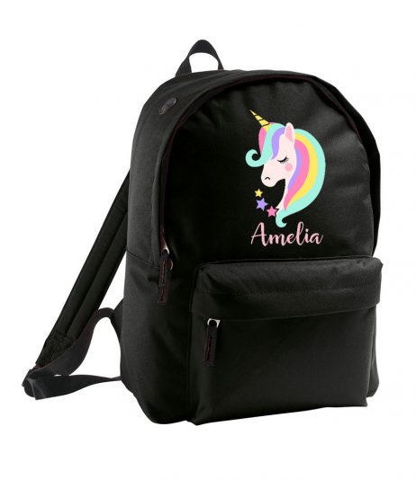 Personalised Child's Unicorn Backpack