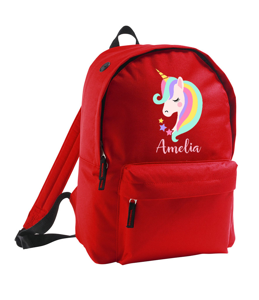 Personalised Child s Unicorn Backpack Lizzielane