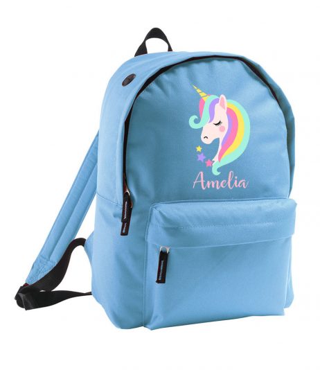 Personalised Child's Unicorn Backpack