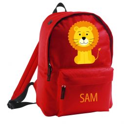 Personalised Children's Lion Backpack