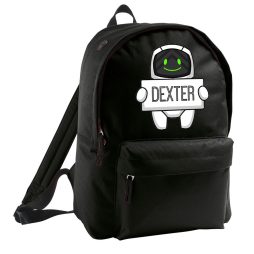 Personalised Children's Robot Backpack with Name Personalised Children's Robot Backpack with Name