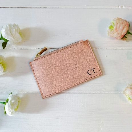 Personalised Card Holder, Coin Purse, Initial cardholder, Personalised purse, Gift for her