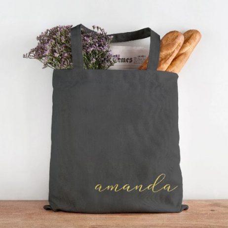 Personalised Name Tote Bag: Chic Gift For Her