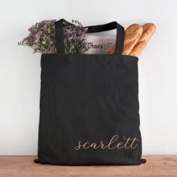 Personalised Name Tote Bag: Chic Gift For Her