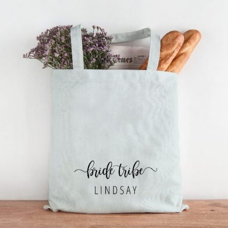 Personalised Bridesmaid Tote Bag: Custom Bridesmaid Gift