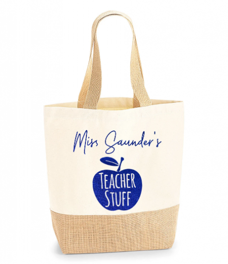 Personalised Teacher Jute Bag: Perfect Gifts For Teachers