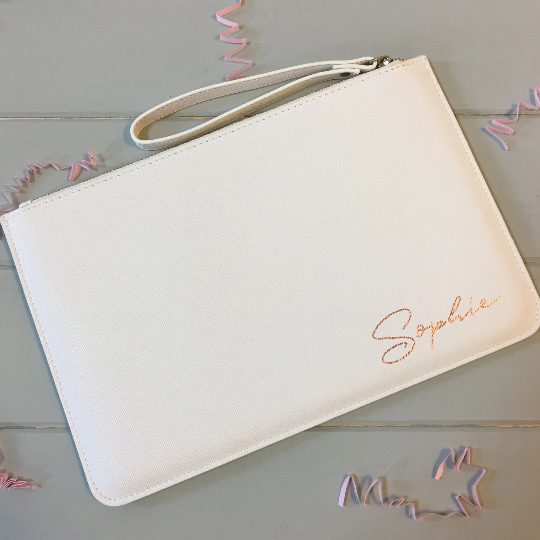 Personalised Bridesmaid Bag Lizzielane