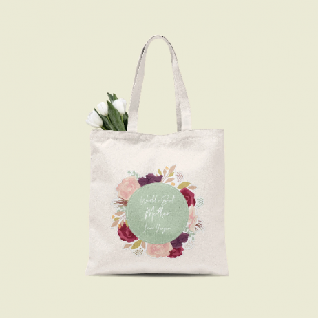 Personalised Gifts For Mum: Mother's Day Tote Bag