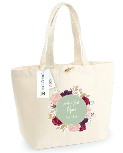 Personalised Mother's Day Tote Bag, Personalised Tote Bag