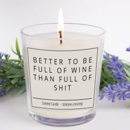 Scented Candle, Joke Candle, Wine Gift Candle, Rude Candle, Gift For Him, Christmas Gift for Him, Fun Christmas Gift, Birthday Gift For Him