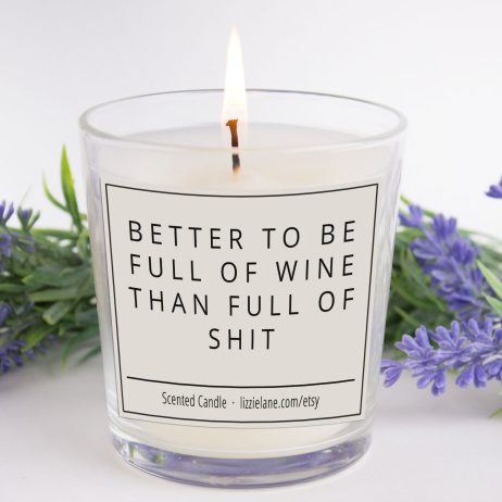 Scented Candle, Joke Candle, Wine Gift Candle, Rude Candle, Gift For Him, Christmas Gift for Him, Fun Christmas Gift, Birthday Gift For Him