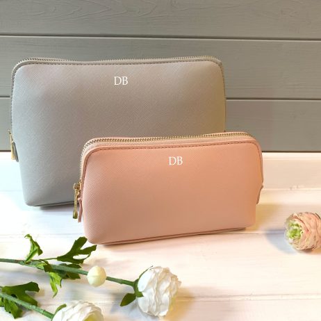 Personalised Cosmetic Bag with Initials