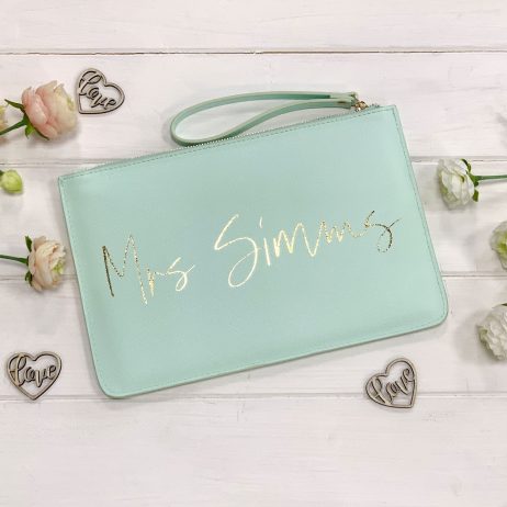 Personalised Wedding Clutch Mrs Bag: The Ultimate Bridal & Bridesmaid Gift