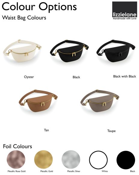 Customised Bum Bag: Monogrammed Festival Bag