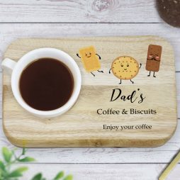 Personalised Dad Tea and Biscuit Tray Personalised Dad Tea and Biscuit Tray