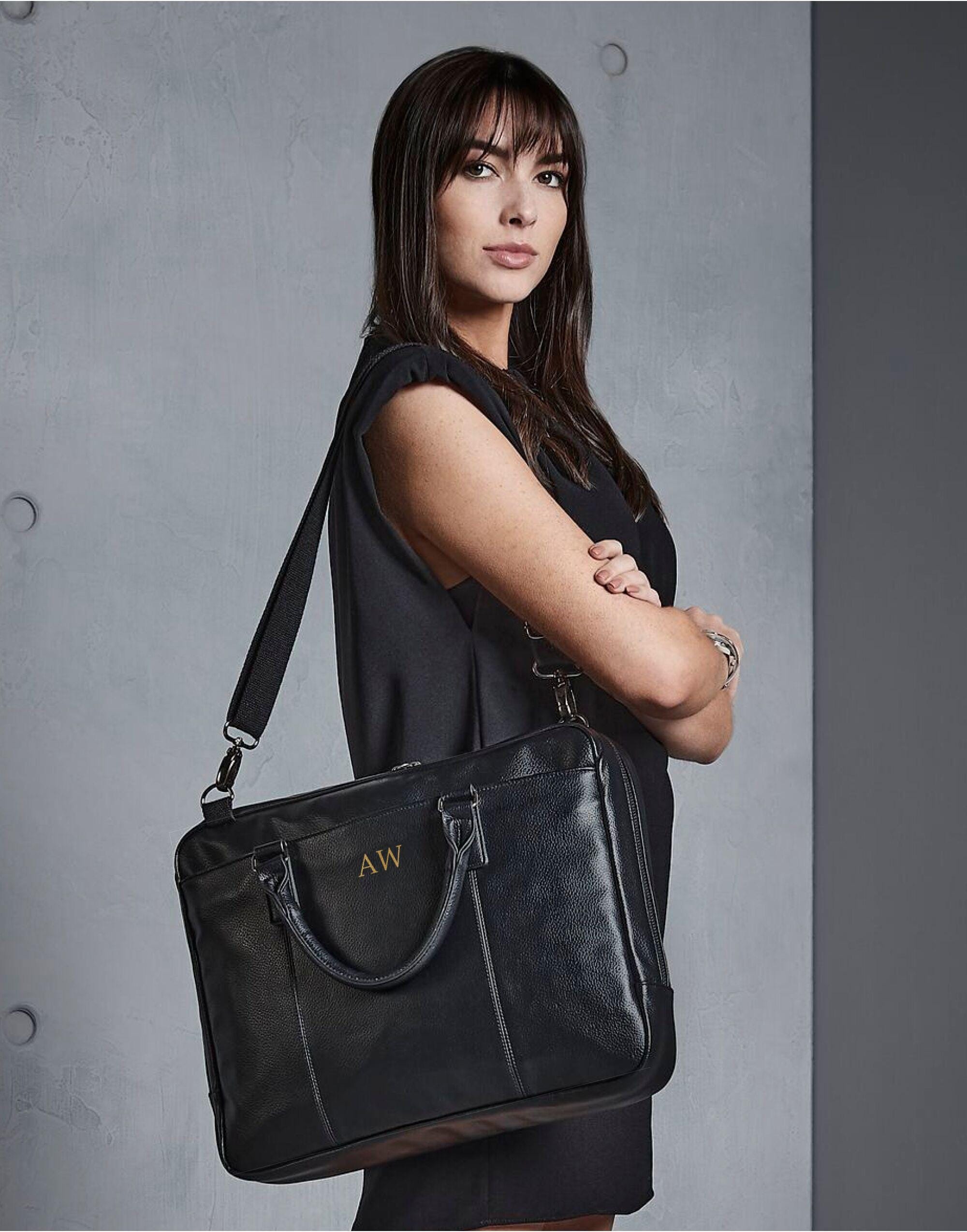 Personalised Laptop Bag with Initials Personalised Laptop Bag with Initials