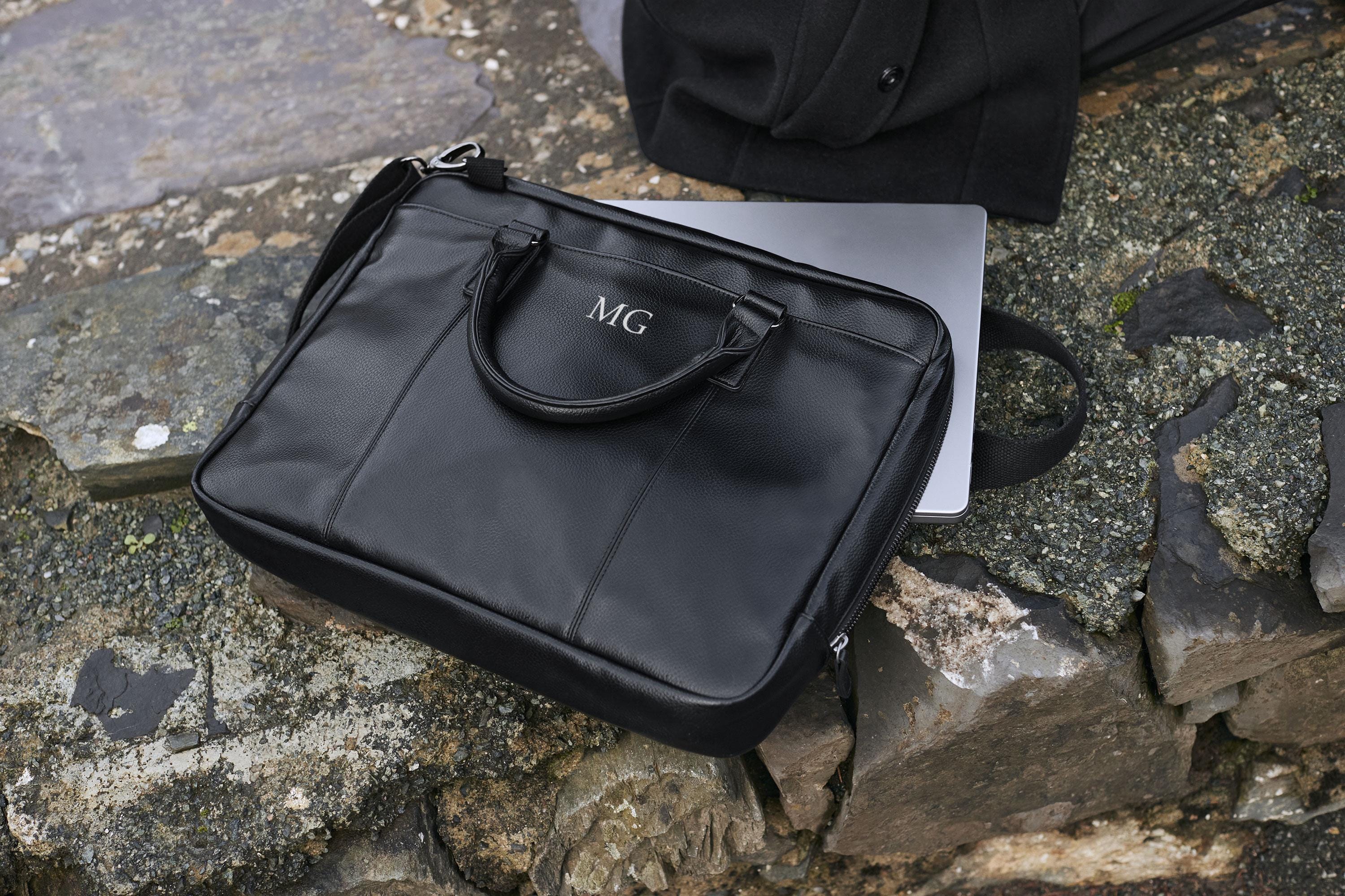 Personalised Laptop Bag with Initials Personalised Laptop Bag with Initials