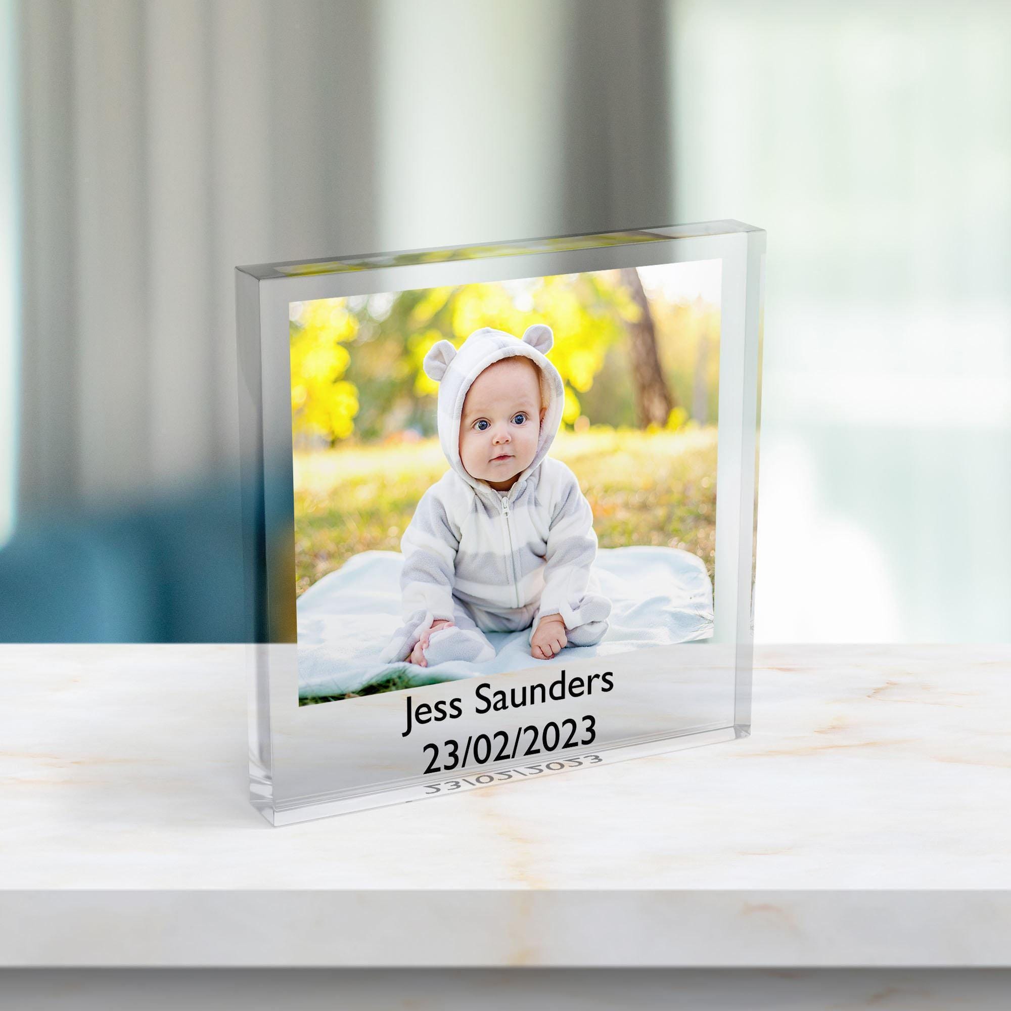 Personalised Pet Memorial Photo Acrylic Block with Message Personalised Pet Memorial Photo Acrylic Block with Message