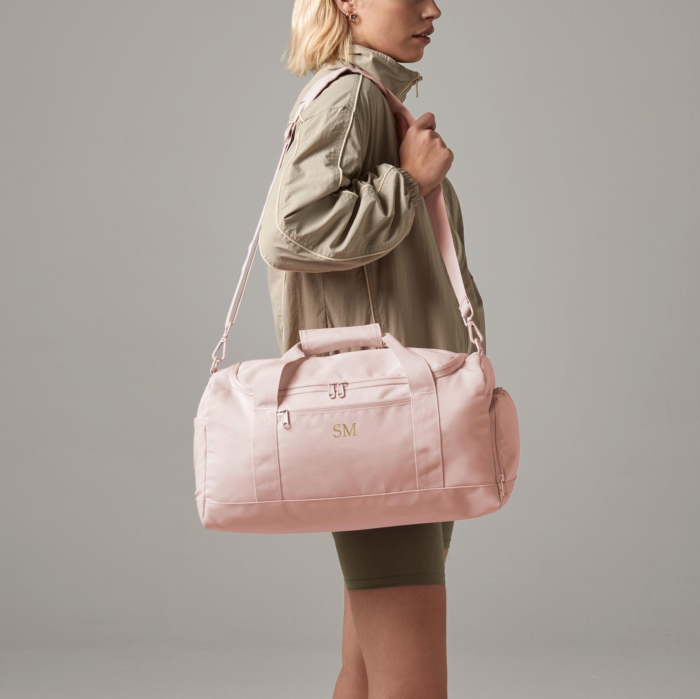 Personalised Monogram Gym Bag with Shoulder Strap Personalised Monogram Gym Bag with Shoulder Strap