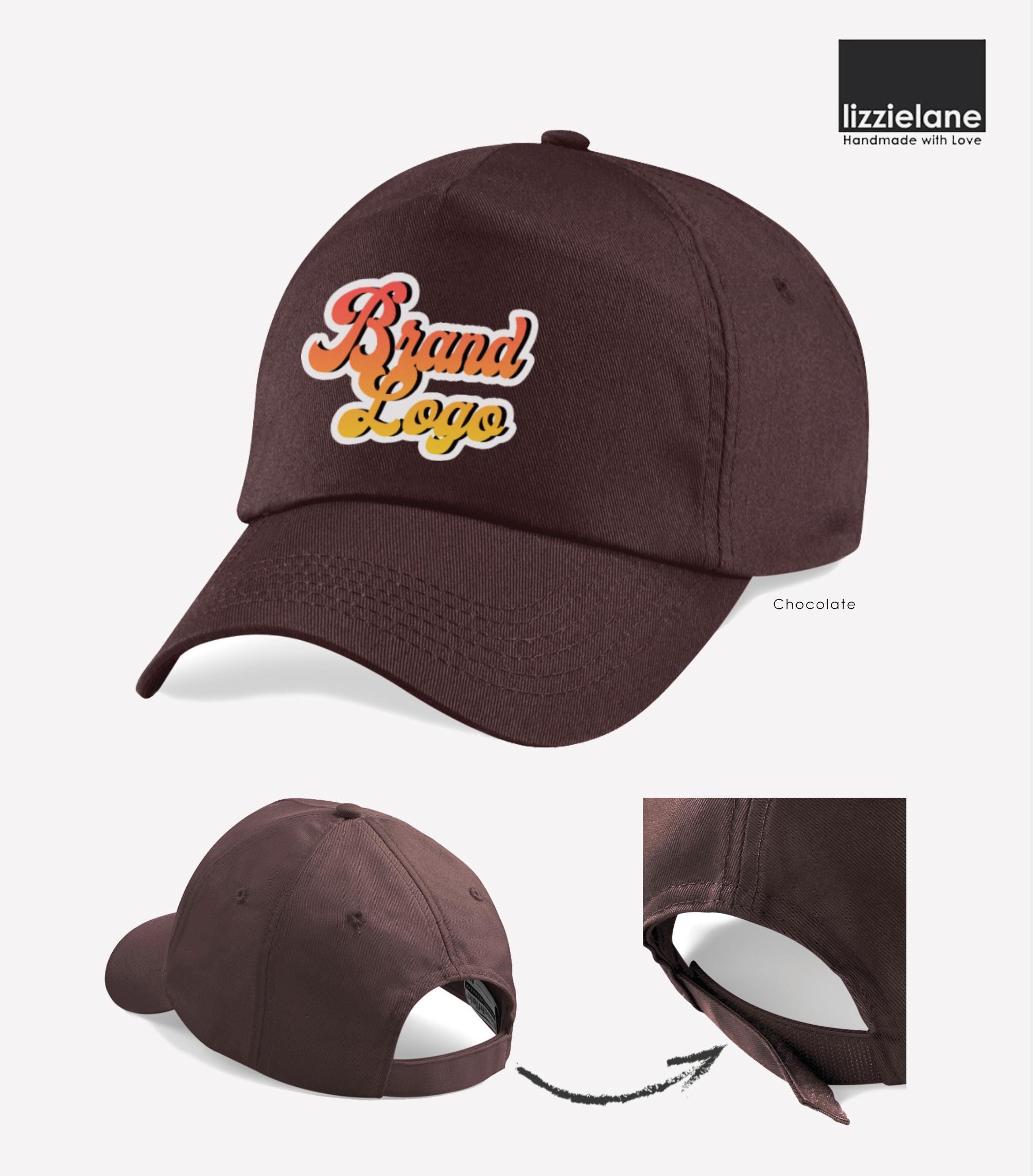 Personalised Baseball Cap with Custom Text or Logo Personalised Baseball Cap with Custom Text or Logo