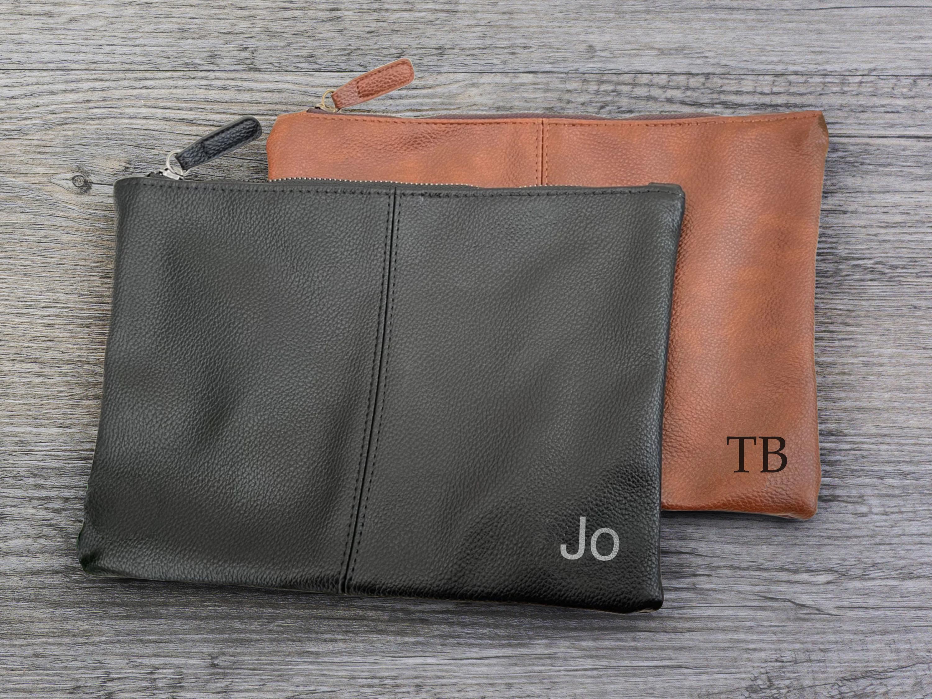Personalised Men’s Wash Bag with Initials Personalised Men’s Wash Bag with Initials