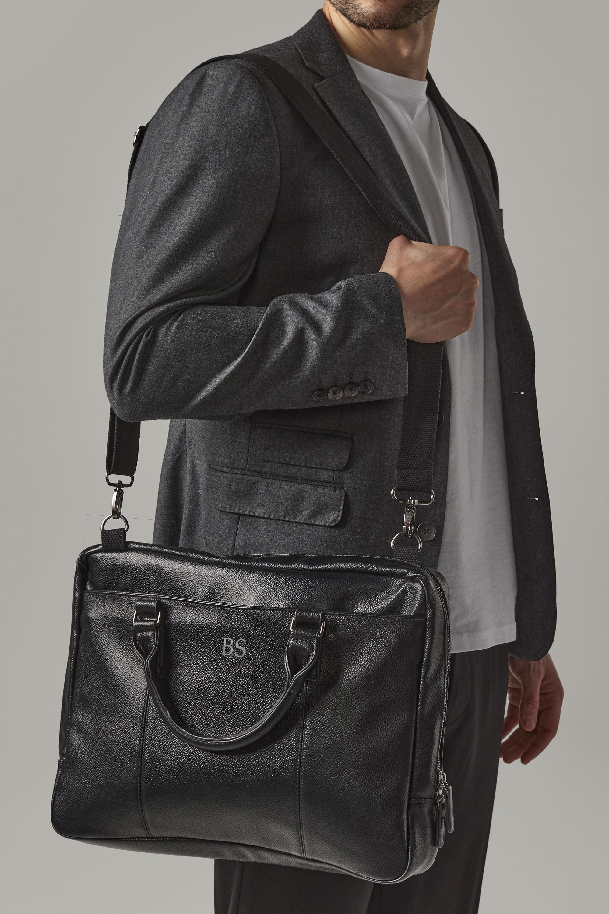 Personalised Laptop Bag with Initials Personalised Laptop Bag with Initials
