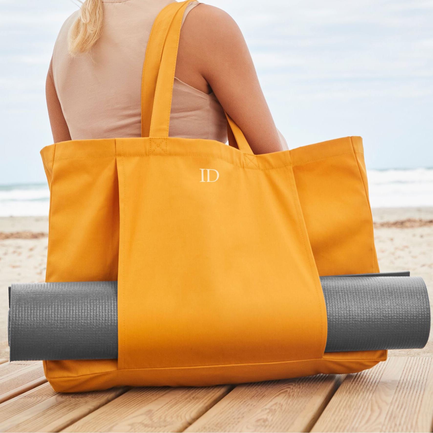 il_fullxfull.7652901083_p56n Personalised Monogram Yoga Bag, Yoga Tote, Customized Yoga Bag, Pilates Bag, Organic Yoga Mat Bag, Yoga Mat holder bag, Yoga Gift Idea