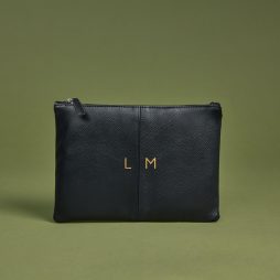 Personalised Monogram Travel Pouch with Initials Personalised Monogram Travel Pouch with Initials