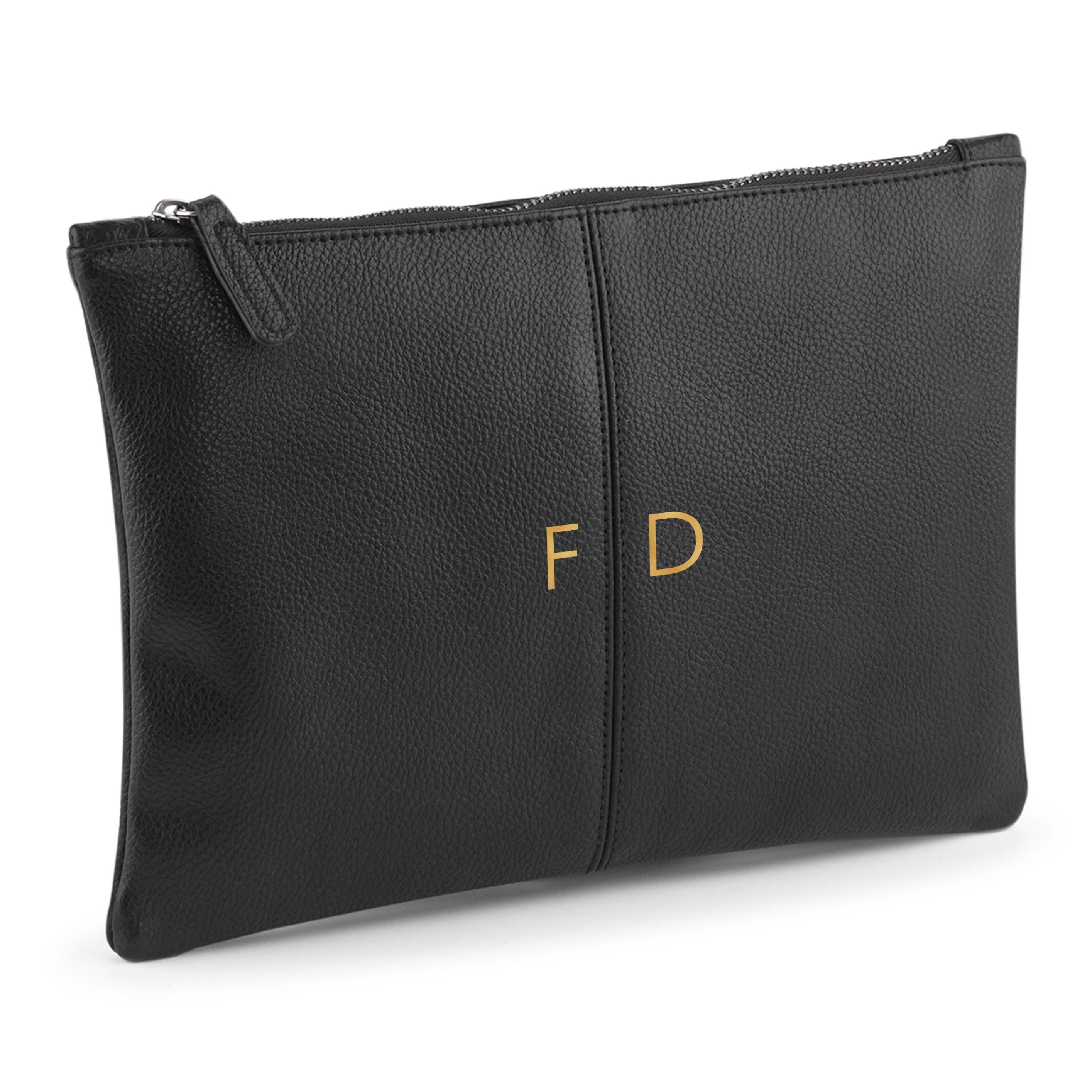 Personalised Monogram Travel Pouch with Initials Personalised Monogram Travel Pouch with Initials